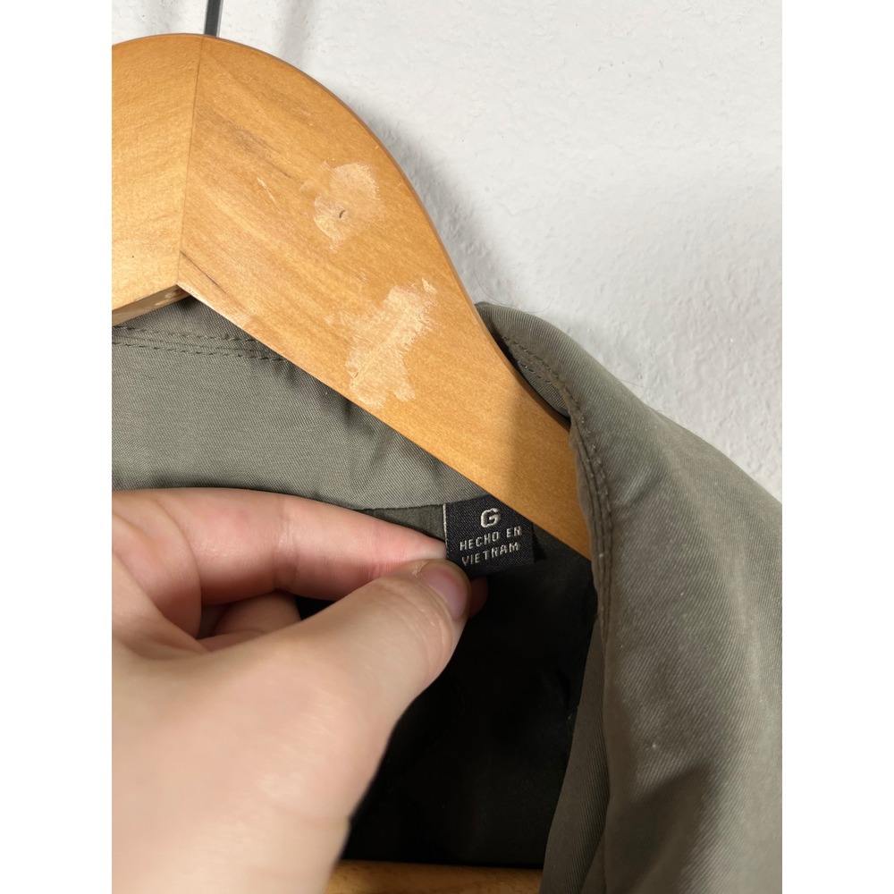 Dockers Mens Olive Green Full Zip Golf Jacket Quilted Lining Size Large - Picture 4 of 6